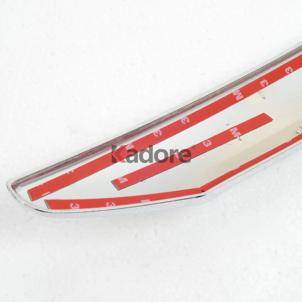 Для Toyota Yaris XP150 хэтчбек 5 дверь ABS Chrome Авто Задняя Крышка багажника защитная накладка на дверь багажного отделения внешние аксессуары
