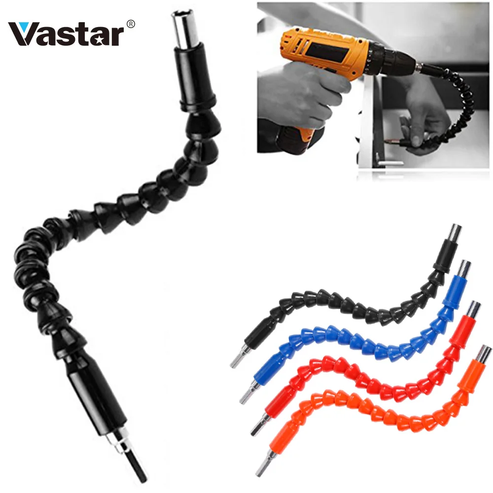 Vastar 295 мм черная Гибкая электронная дрель держатель для фотобит длинное