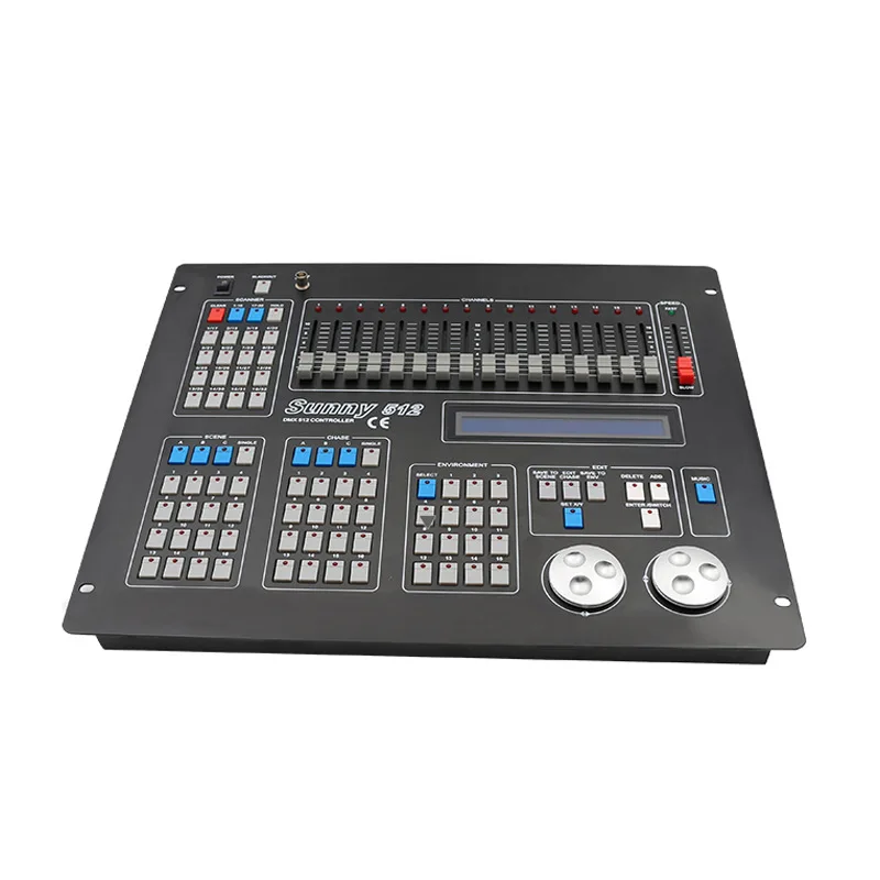 

Солнечная 512 DMX512 консоль для сценического освещения цифровая Затемняющая Свадебная бар профессиональная сцена