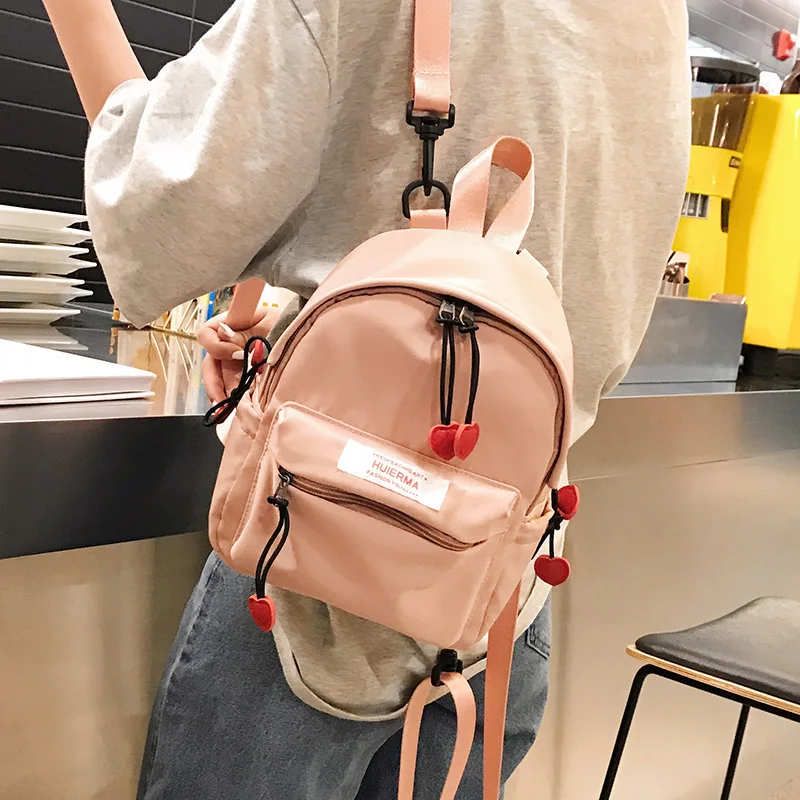 2019 Женский мини рюкзак в Корейском стиле Высококачественная тканевая сумка