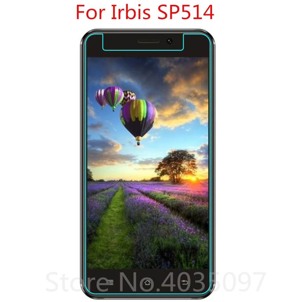 2.5D 0 26 мм 9H Премиум Закаленное стекло для Irbis SP514 защита экрана закаленная Защитная