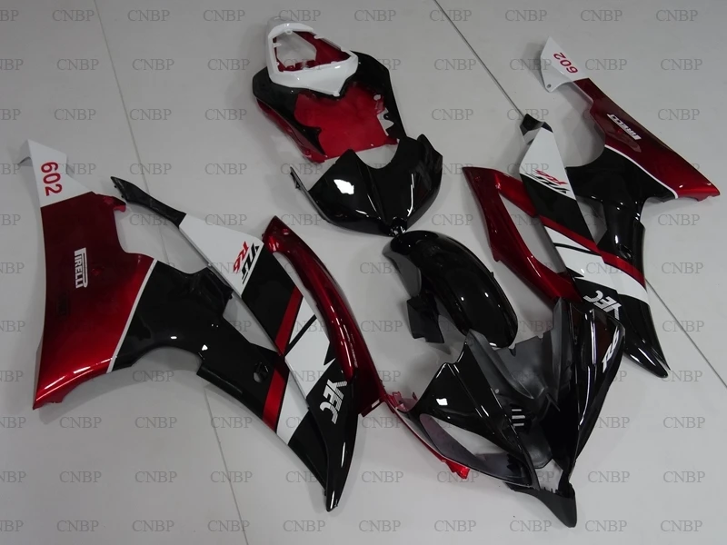 YZF600 R6 10 11 Abs обтекатель для YAMAHA YZFR6 2008 2015 Красный Черный Обтекатели комплекты YZF 2009