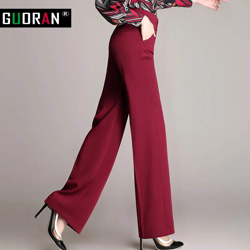 Лидер продаж! Женские льняные офисные рабочие брюки женские широкие размером 4XL