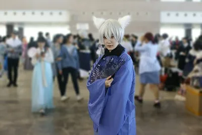 Аниме Kamisama Kiss косплей, Мультяшные кошачьи уши, повязка на голову, сексуальные длинные меховые аксессуары для вечеринки, Рождественская повязка на голову