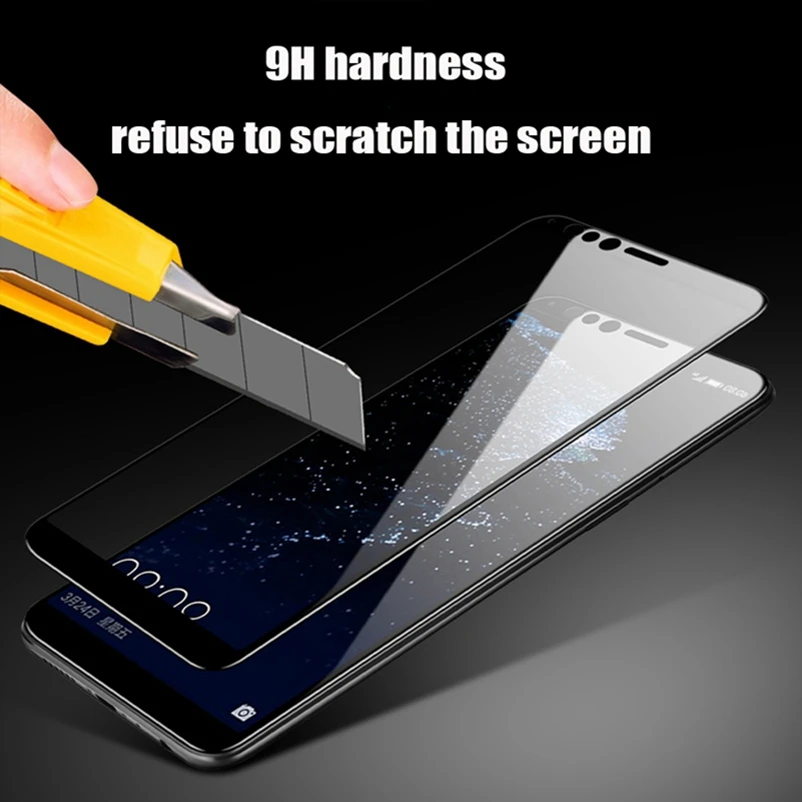 Tempered Glass for VIVO Nex Protective Full Cover Screen Protector X20 Plus X21 X23 V11 V9 Curved Edge Film | Мобильные телефоны и