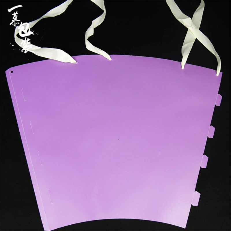 Переносная ПВХ сумка для обнимания 5 шт. Подарочная коробка магазин цветов букет