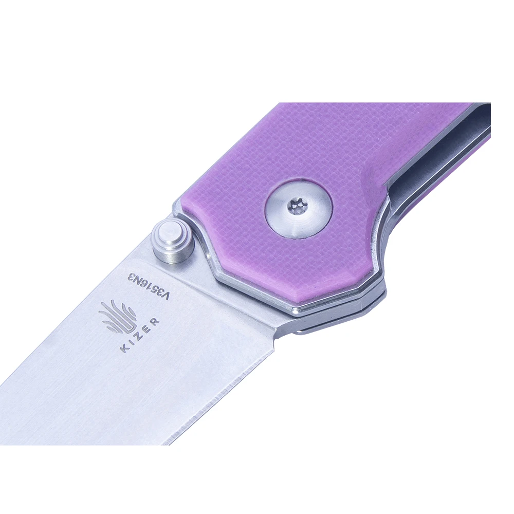 Складной нож Kizer, мини-нож domin mini V3516 G10, маленький нож с ручкой, высокое качество, для выживания, для повседневного использования, ручные инструменты