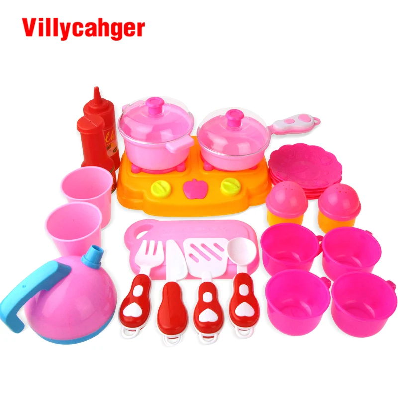 Пластиковая кухонная игрушка для ролевых игр Детская развивающая игрового