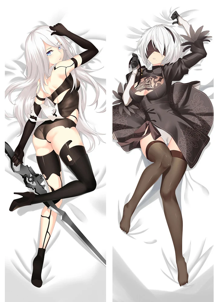 Аниме Dakimakura Body NieR: Automata Emil 150x50 см 100x35 см чехол для подушки манга 1