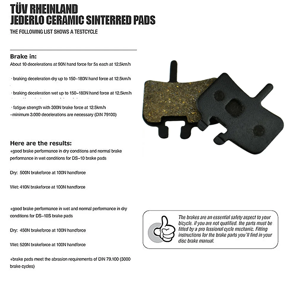 VXM 2 пары велосипедных дисковых тормозных колодок для MTB Hayes HFX-MAG/HFX-9