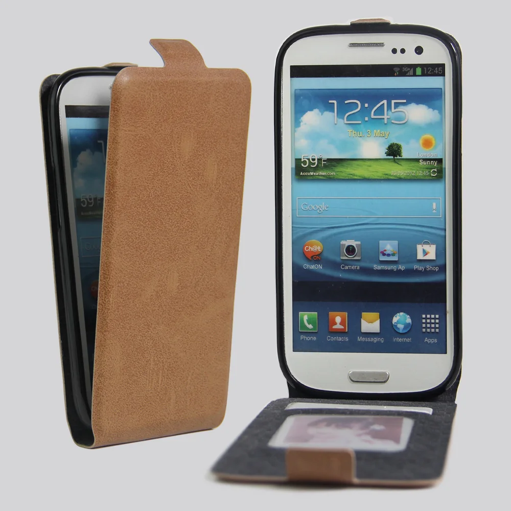 Чехол для Samsung Galaxy S3 S III i9300 кожаный чехол с магнитной застежкой защитный кобура