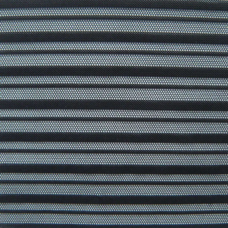 Новая французская черная классическая стрейчевая сетчатая ткань