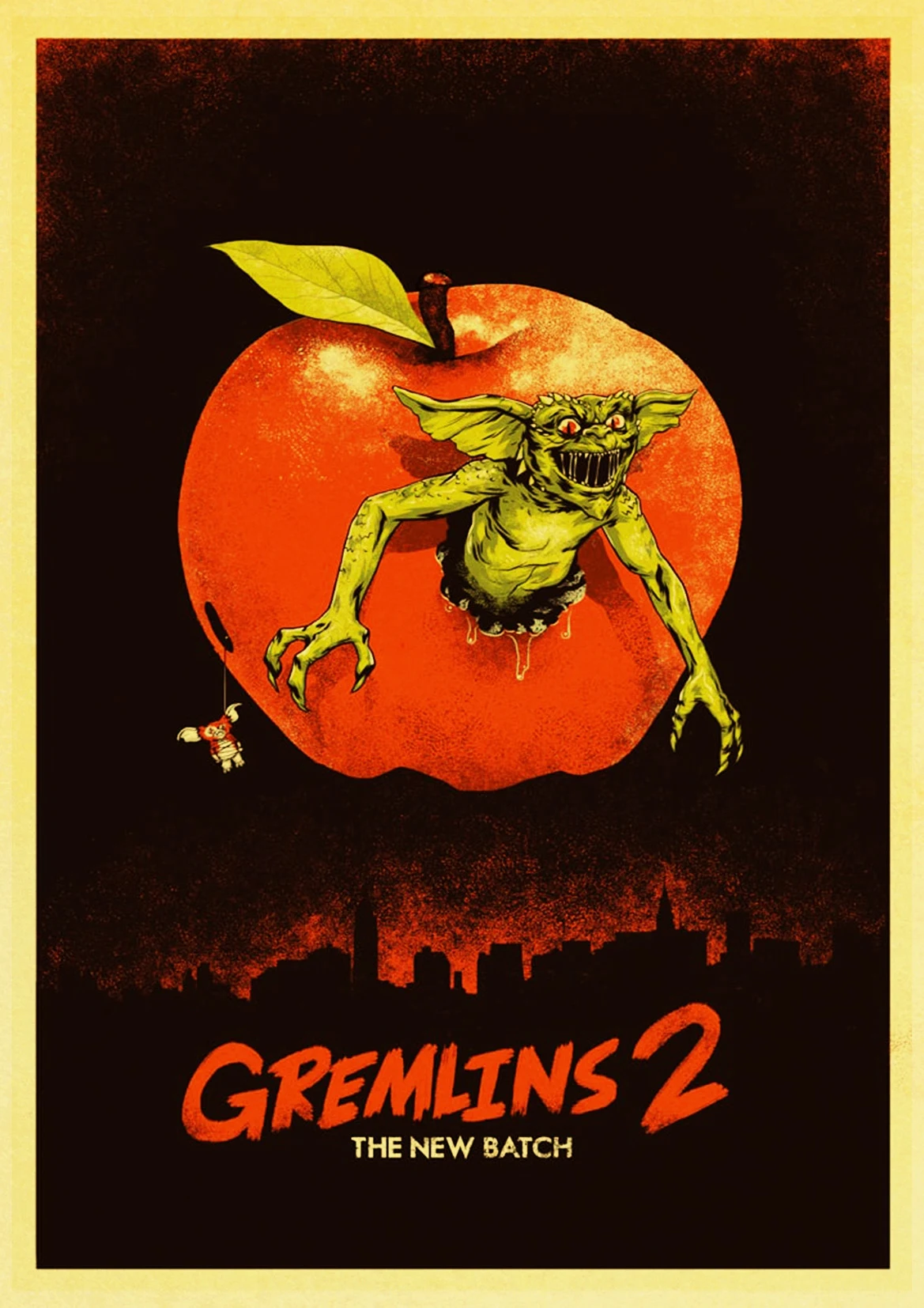 D151 Фильм Gremlins Ретро плакат печатает высокое качество настенные наклейки для гостиной украшения дома - Цвет: D151