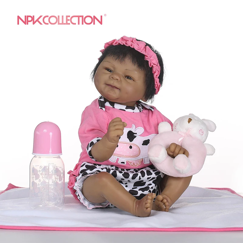 NPKCOLLECTION Bebes Reborn Menina Realista модный подарок для детей силиконовые куклы ручная работа