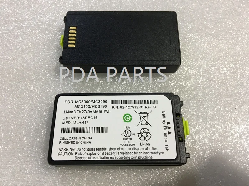 10 шт./лот для Motorola Zebra Symbol MC3090 MC3190 R аккумулятор 2740 мАч P/N: 82 127912 01 Rev B|symbol mc3090|batteries
