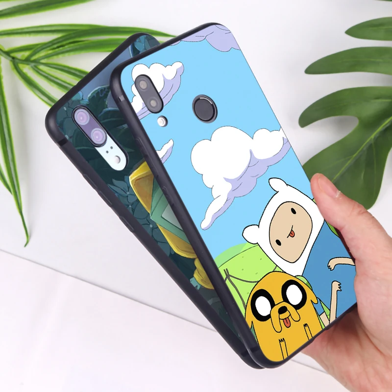 Adventure Time с Финном и Джейком мягкий силиконовый чехол для телефона huawei honor 20 lite 8x 9x