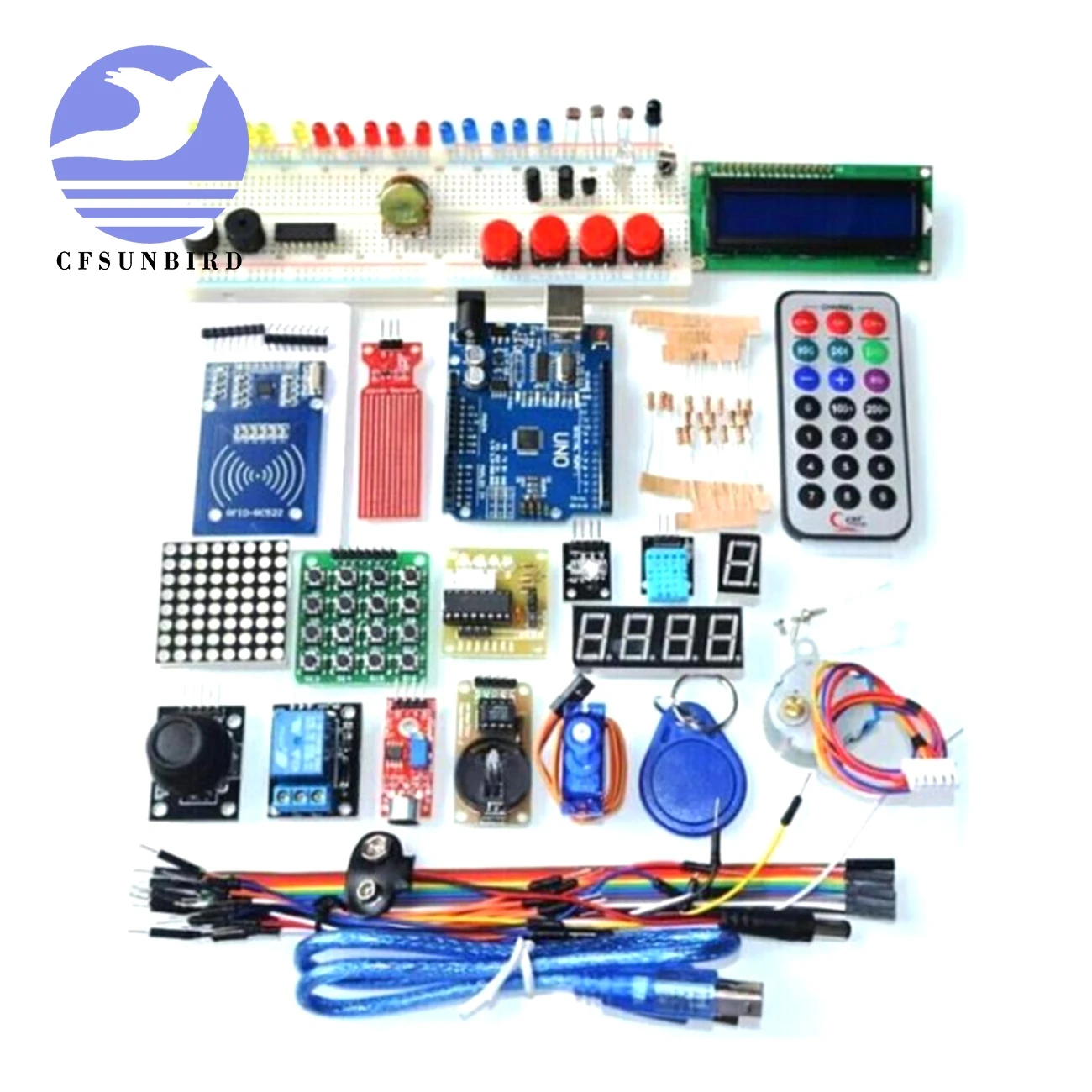Новейший стартовый набор RFID для Arduino UNO R3 обновленная версия Обучающий с