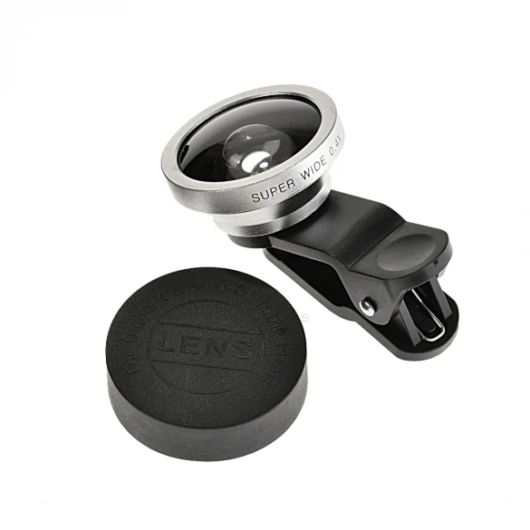 Универсальный зажим рыбий глаз объектив широкоугольный макро-объектив