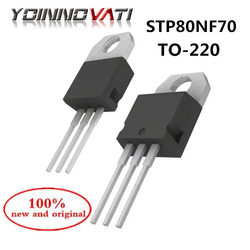 STP80NF70 P80NF70 220 МОП транзистор 80A 70V 100% новый и оригинальный|Соединители| |