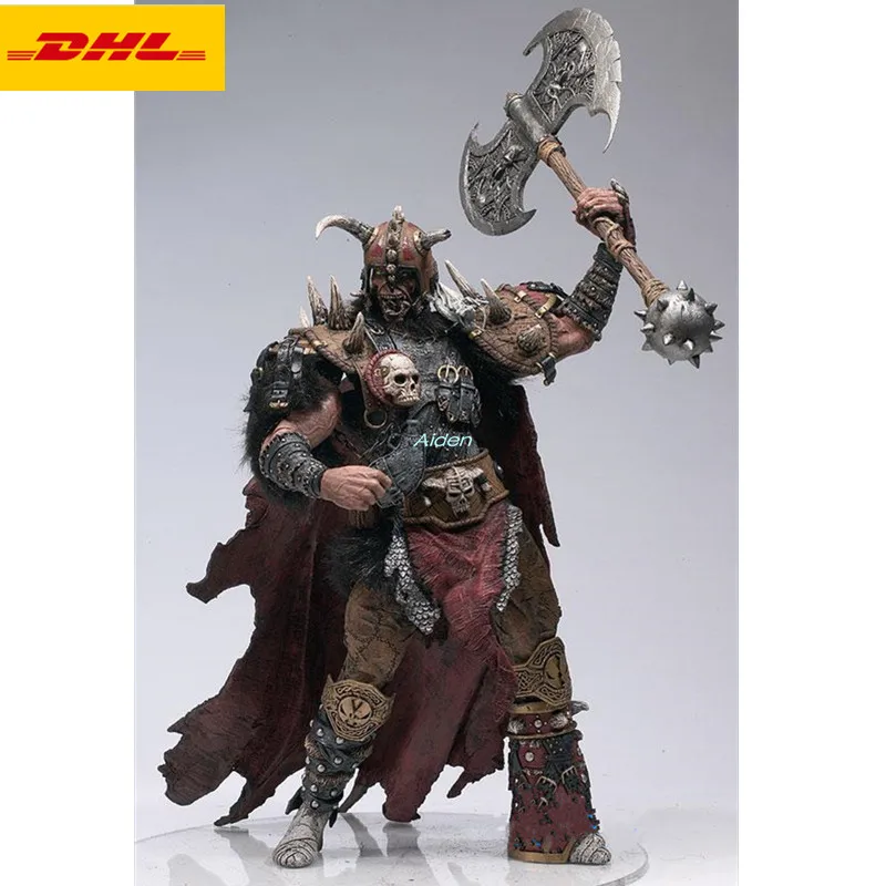 " мстители супергерой Спаун Джим Даунинг 22 поколение Bloodaxe ПВХ фигурка Коллекционная модель игрушки коробка 15 см B742 - Цвет: Коричневый