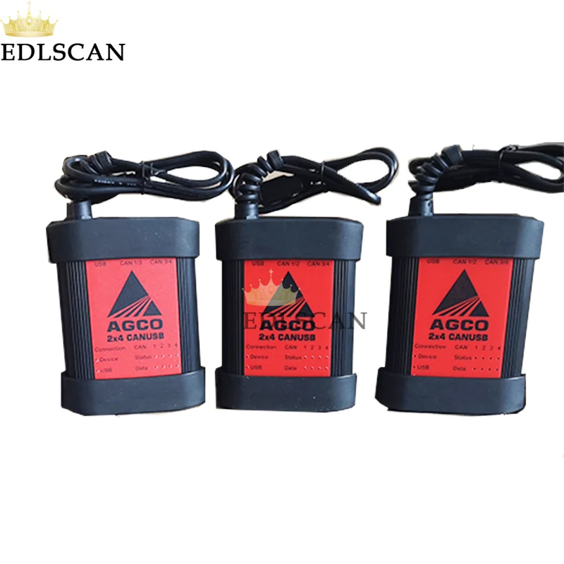 EDLSCAN сельскохозяйственная техника диагностический инструмент для AGCO диагностический комплект CANUSB с ноутбуком CF19