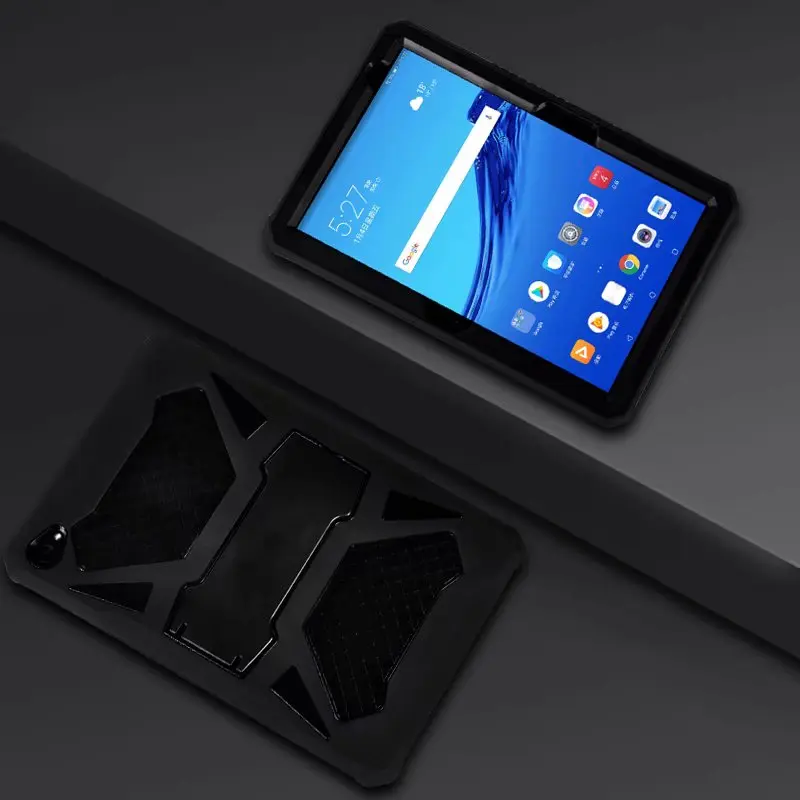 Сверхпрочный защитный чехол для huawei MediaPad M5 Lite 10 ПК и силикона с откидной крышкой для M5 Lite 10 BAH2-W19 BAH2-L09 BAH2-W09 10,"+ защитная пленка