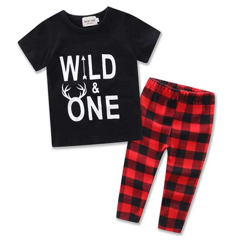 Лидер продаж 2019 комплект хлопковой одежды для маленьких мальчиков из Южной Кореи