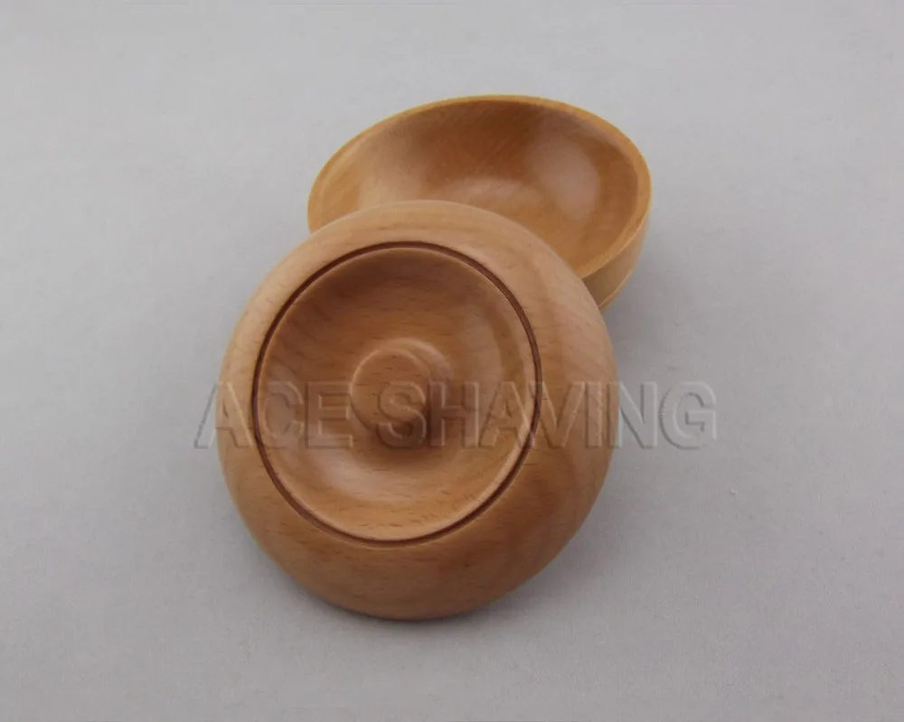 Бука деревянная для бритья чаша мыло контейнер кружка с крышкой чашка|shaving bowl|wood