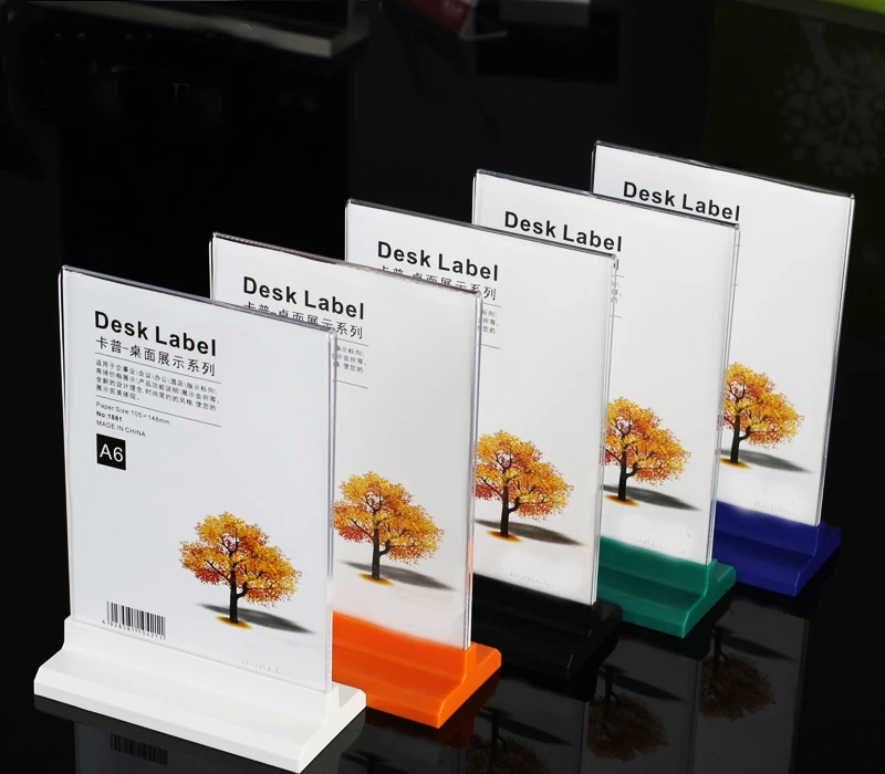 (2 шт./упаковка) стол вертикально стоящий Настольный двухсторонний акриловый