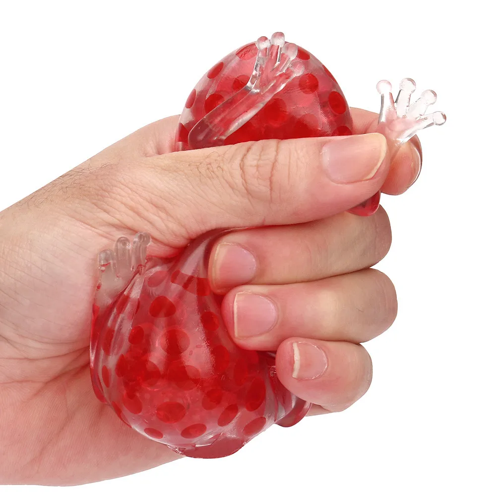 Squishy весело антистрессовые игрушки новинка 8 см бисера стресс мяч липкий Squeeze