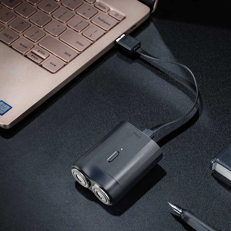 Новейшая Xiaomi Mijia Мужская электрическая бритва для влажного/сухого бритья перезаряжаемая мини-бритва для тела IPX7 Водонепроницаемая немецкая техническая Moto xiomi