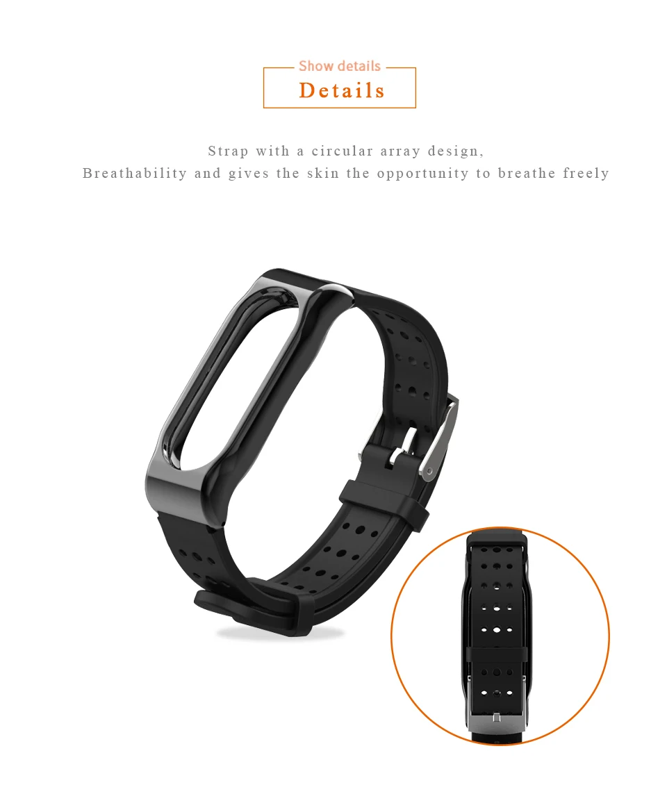 Xiaomi mi браслет 2 ремешок для замены mi Band 2 спортивный браслет металлический ремешок Браслет Смарт-браслет аксессуары для mi band 2