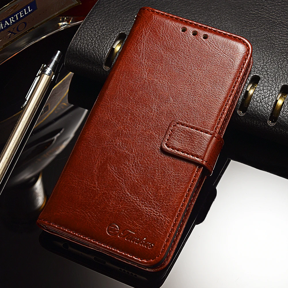 TOMKAS кошелек чехол для huawei P многофункциональный Чехол кожаный флип Enjoy 7s бизнес