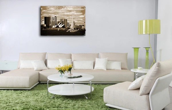 Прекрасный холст печать художественная живопись уникальный Сиднейский оперный