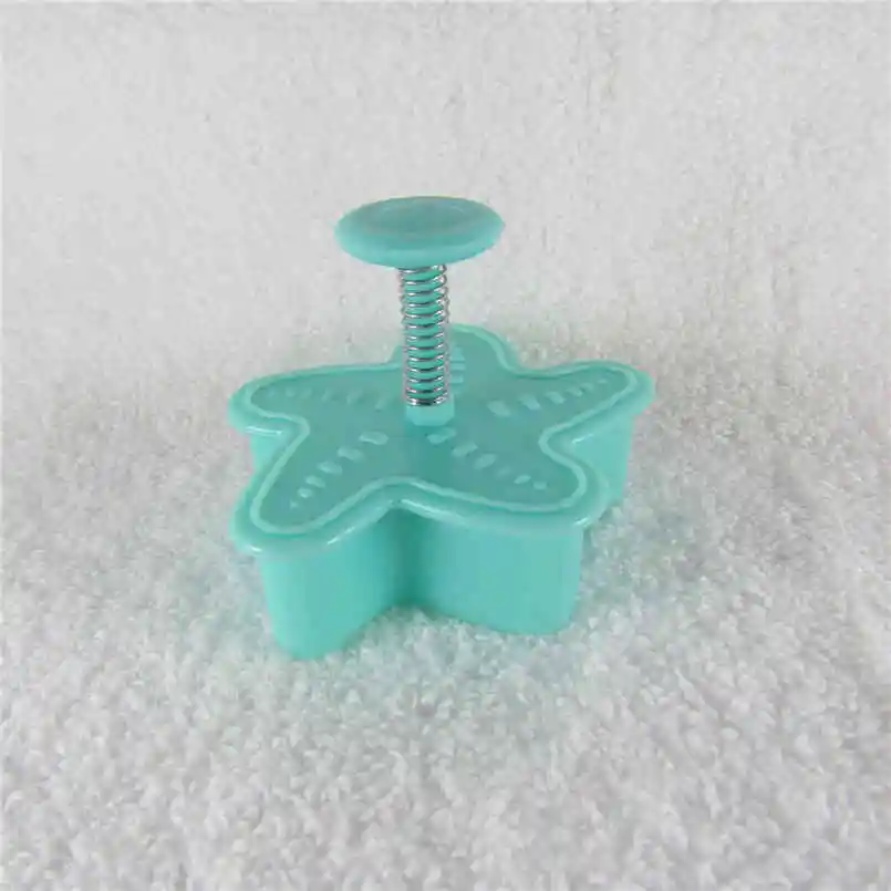 Small Starfish Pattern Printing Molds Food Grade Plastic Cake Decorating Cutters Tools Direct Selling | Дом и сад