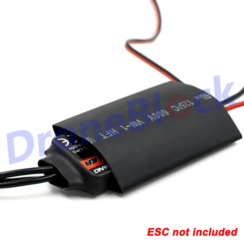 1 м ESC термоусадочные трубки прозрачный черный Обёрточная бумага электрической