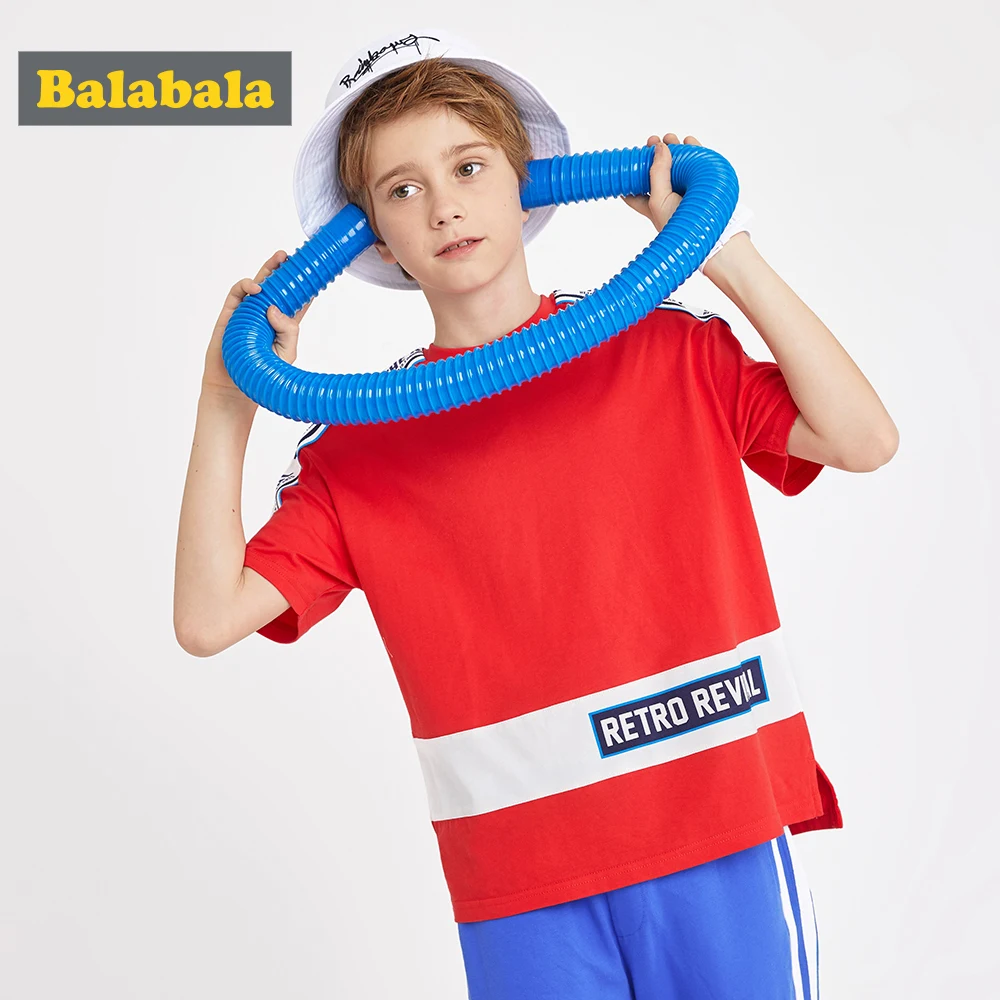 Футболка BalabalaChildren для мальчиков футболка с короткими рукавами летняя детская
