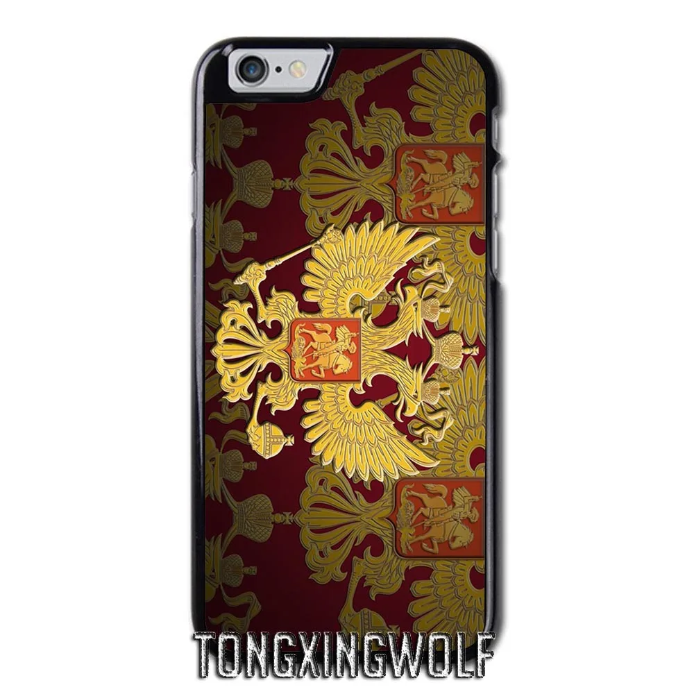 Russian coat of arms Flag Cover Case for Huawei P10 P20 P30 Mate 20 Lite Plus Nova 3i 4 Honor 9 10 Y3 Y5 Y6 Y7 Y9 Prime 2019 | Мобильные