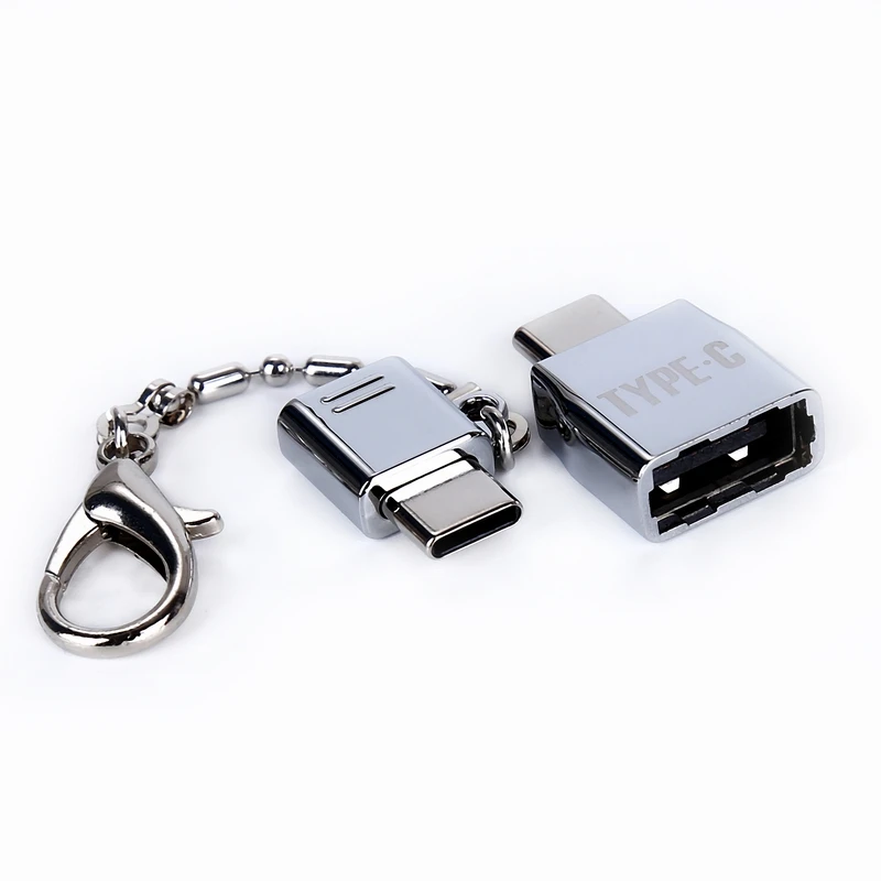Набор металлических адаптеров HAISSKY USB Type C 3 1 OTG Micro для передачи данных Тип Snyc