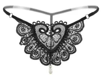 2164 black Xgravity Female Sexy Underwear Sexy Thongs Temptation Charming Women's Low Waist Shorts Sexy Girls T Lace Underpants Lady A057 - Цвет: 2164 black
