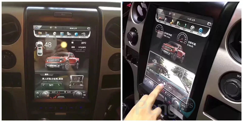 Tesla стиль 12," Android 6,0 Автомобильный мультимедийный радио плеер для Ford F150 2009 2010 2011 2012 2013 gps Map навигация