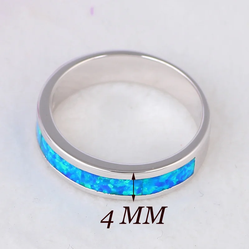 Летние Стильные великолепные кольца для женщин Розовый огненный опал серебряные