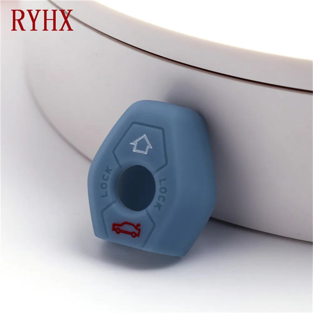 Silicone Key Remote Case Cover Fob Set Protective Accessaries Fit FOR BMW X3 X5 Z3 Z4 3 5 7 Series E38 E39 E46 E83 | Автомобили и