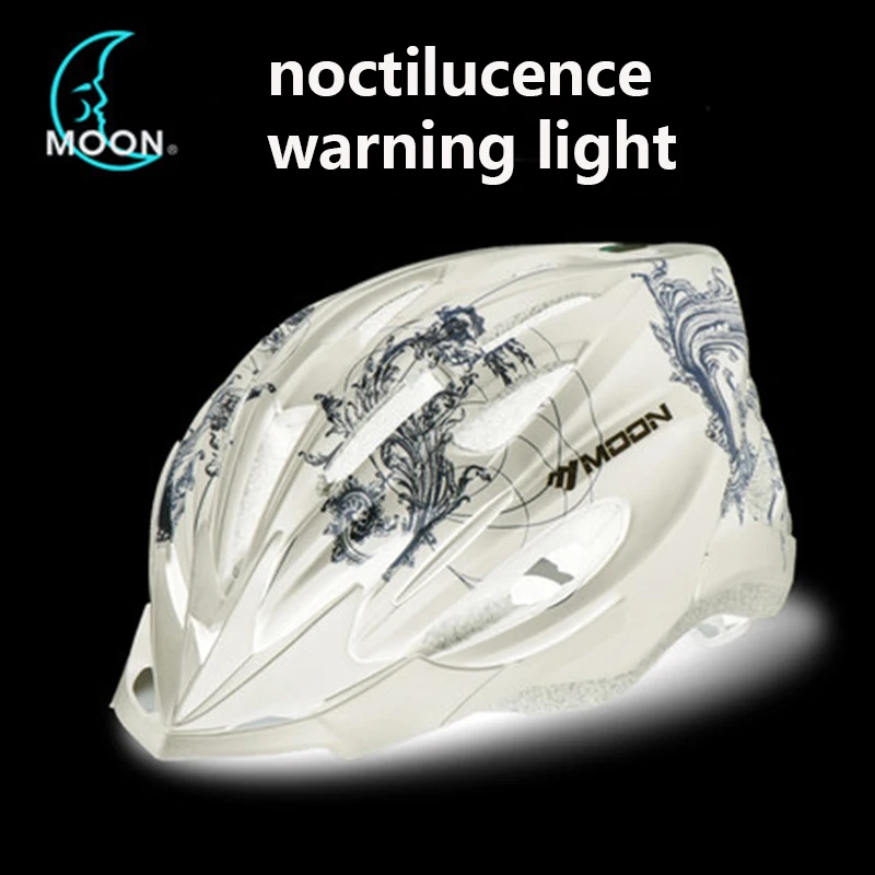 Велосипедный шлем Moon New Светильник светодиодный предупреждающий для езды на
