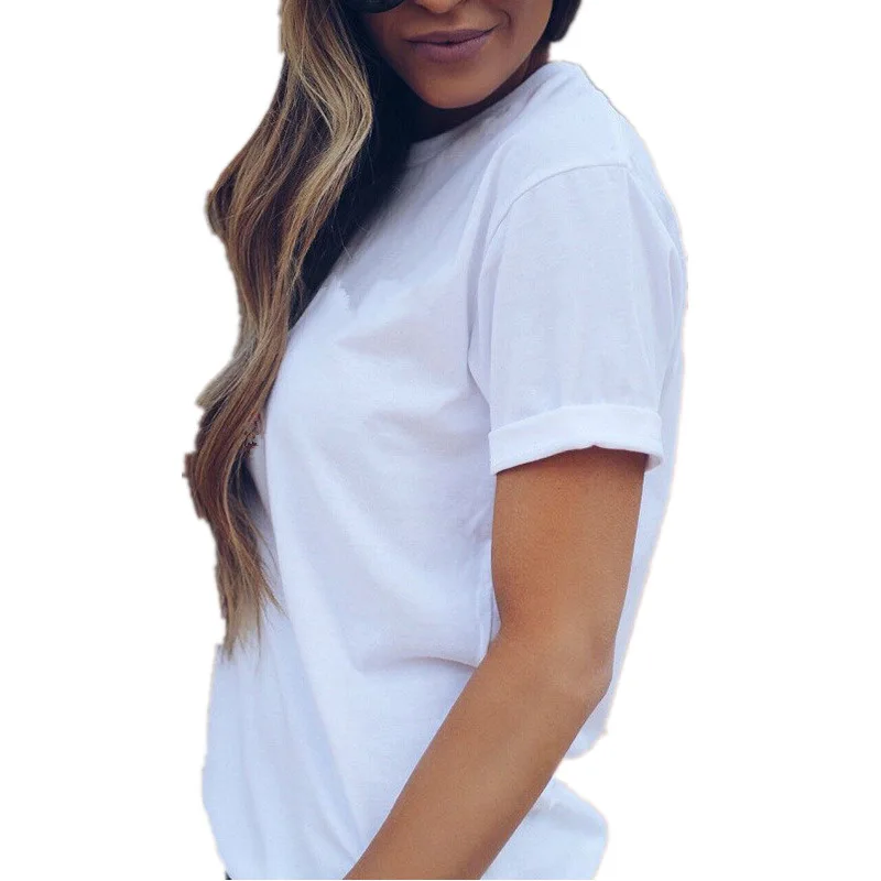 Хлопковая женская футболка с принтом кота Повседневная коротким рукавом Женская