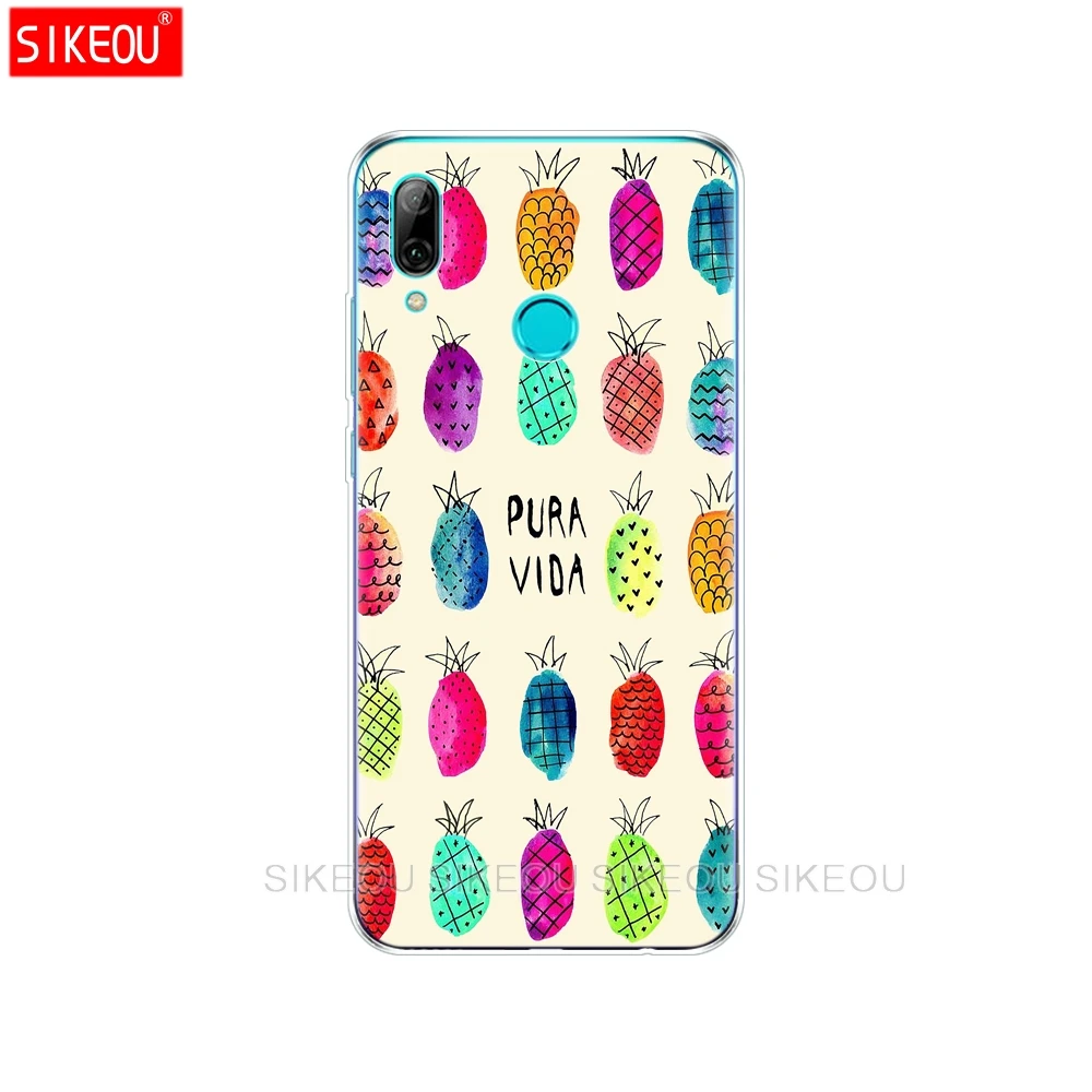 Для huawei P Smart чехол Модный узор силиконовый мягкий ТПУ чехол для huawei P Smart чехол Бампер для huawei PSmart чехол - Цвет: 33980