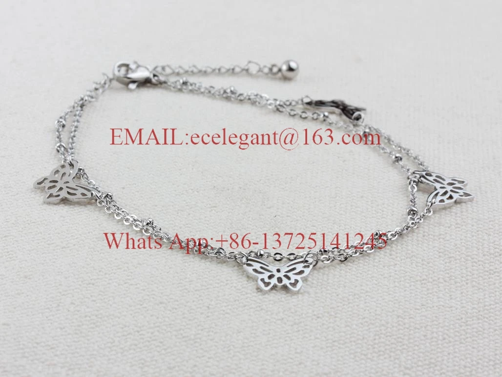 WLB0461 горячие продажа 3 цветов мода хорошее качество цепи с бабочка. классический