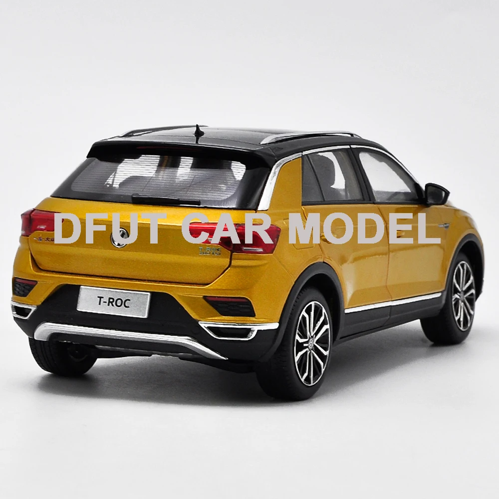 Автомобиль игрушечный из сплава в масштабе 1:18 модель модели T-ROC 280STI автомобили