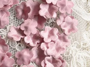 dark pink Розовый Шифоновый цветочный слоеный материал цветок DIY принадлежности ткань цветок - Цвет: dark pink