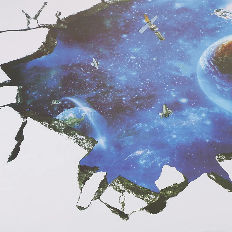 Новые 3D наклейки на стену сделай сам Космический молочный путь настенный Декор